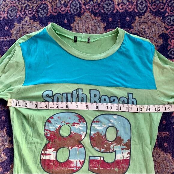 VTG SOUTH BEACH FOOTBALL TEE - Picture 7 of 8